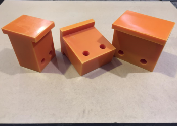 Custom Moulded Crane Guide Blocks