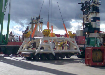 Wage Field Subsea Manifold Load-Out